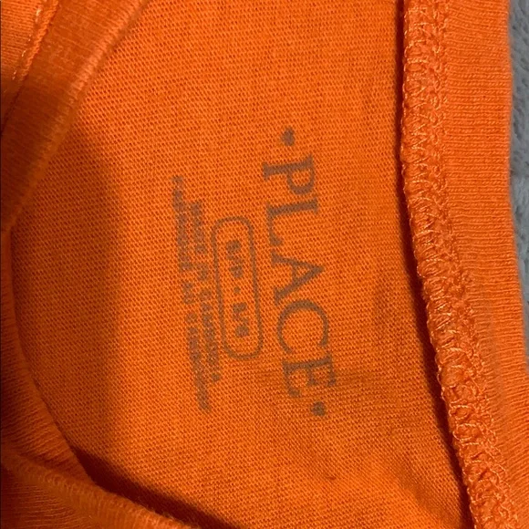 Orange Unicorn Halloween Kids Shirt - Picture 4 of 4